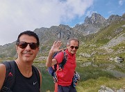 25 Al Lago di Ponteranica superiore (2115 m) con Valletto 